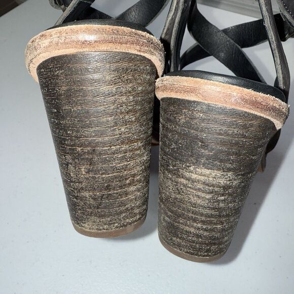 Timberland Women’s Marge Peep Toe Heel Gray Suede Size 8 - Picture 5 of 7